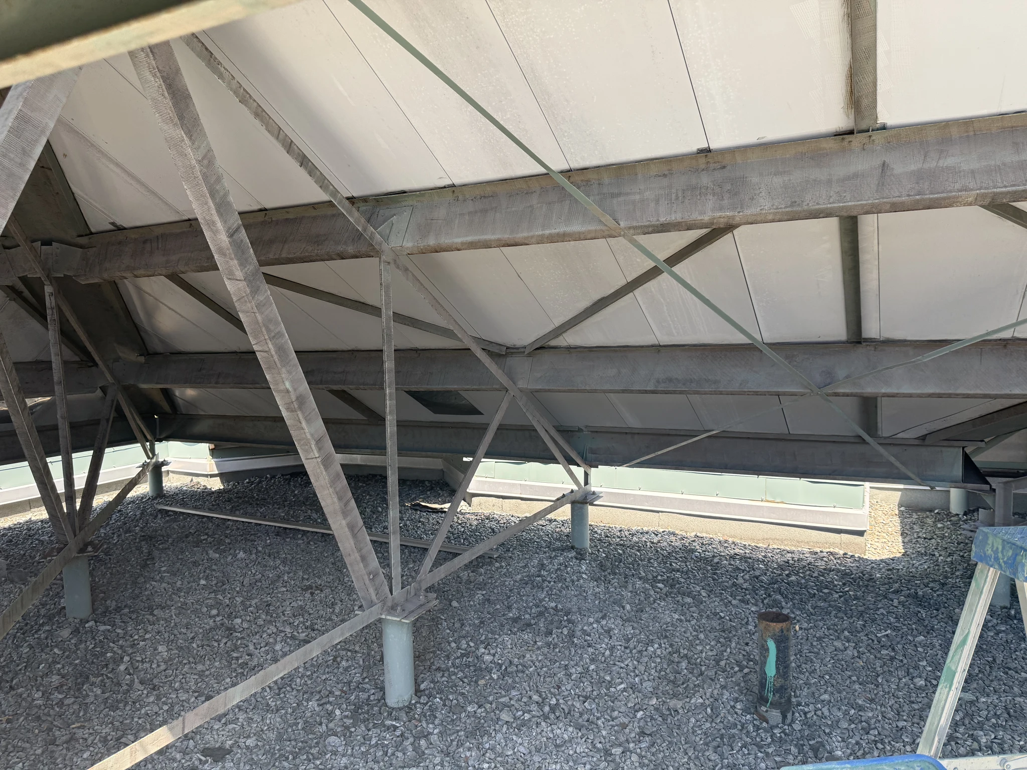 Rooftop Wind Screen Project